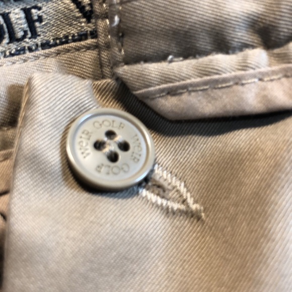 Weir flat front Golf Pants Size 32 x 30 Pockets - Picture 8 of 8